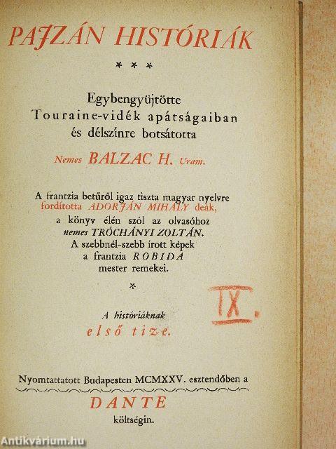 Pajzán históriák I-III.