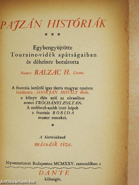 Pajzán históriák I-III.