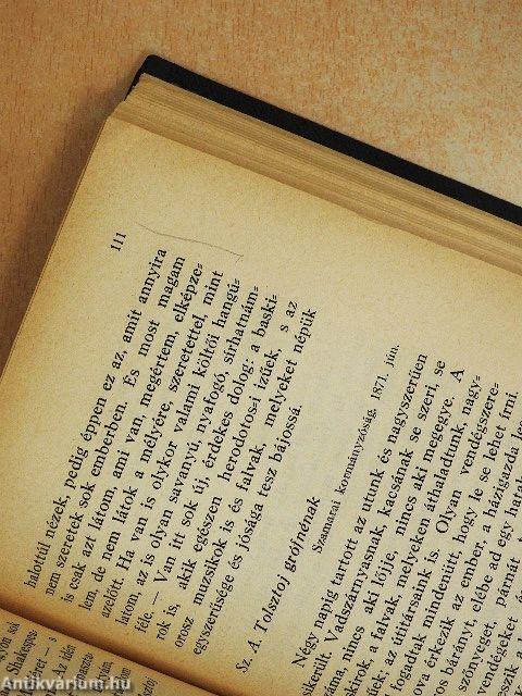 L. Ny. Tolsztoj levelei