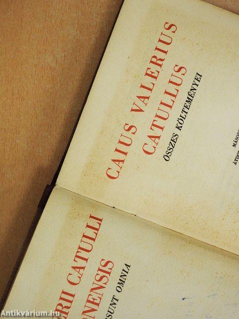 Caius Valerius Catullus összes költeményei