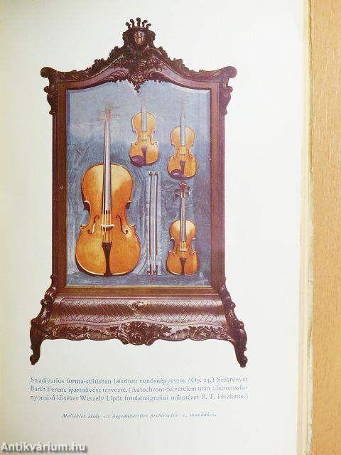 A hegedűkészités problémája