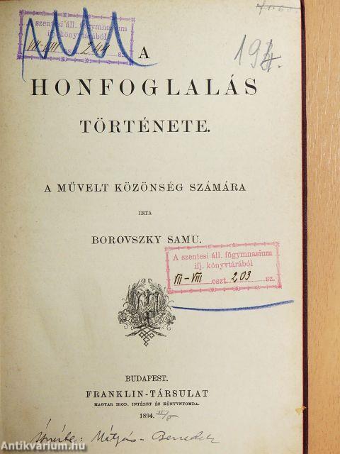 A honfoglalás története