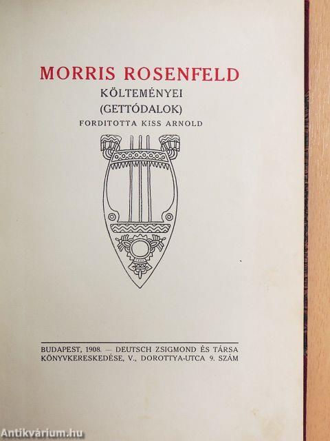 Morris Rosenfeld költeményei