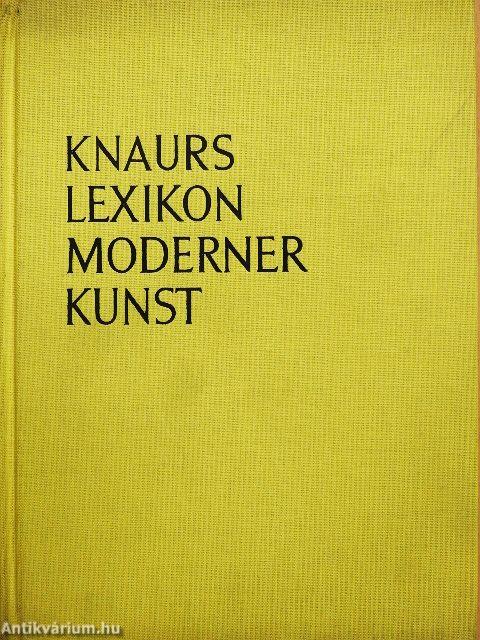 Knaurs Lexikon Moderner Kunst