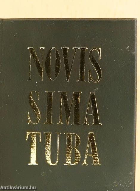 Novissima tuba azaz Ítéletre serkentő utolsó trombitaszó (minikönyv)