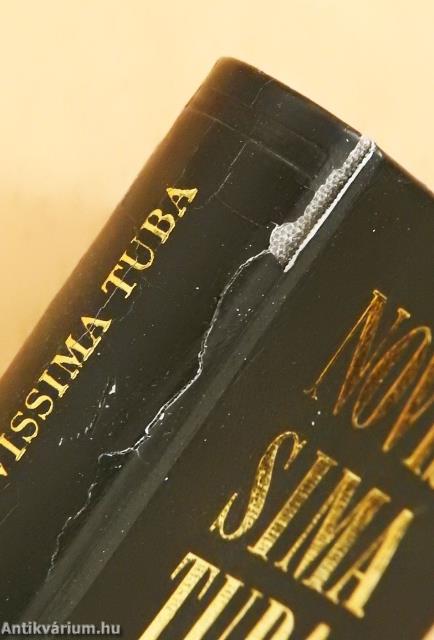 Novissima tuba azaz Ítéletre serkentő utolsó trombitaszó (minikönyv)