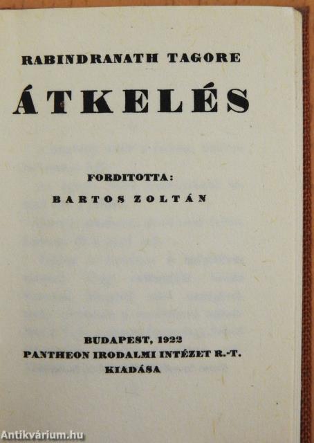 Átkelés (minikönyv)