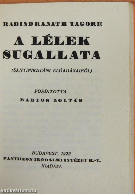 A lélek sugallata (minikönyv)