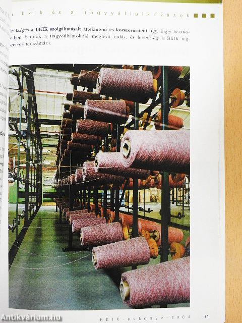 Budapesti Kereskedelmi és Iparkamara évkönyv 2004