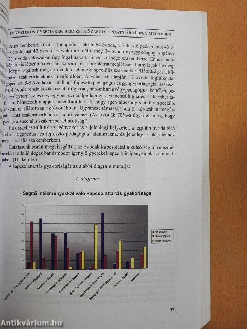 Különleges bánásmódot igénylő gyermekek helyzete Szabolcs-Szatmár-Bereg megyében