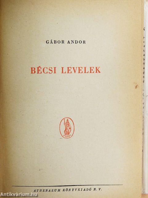 Bécsi levelek