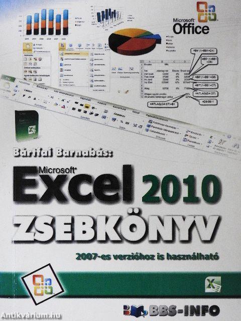 Microsoft Excel 2010 zsebkönyv