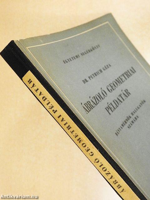 Ábrázoló geometriai példatár