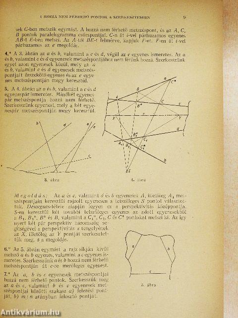 Ábrázoló geometriai példatár