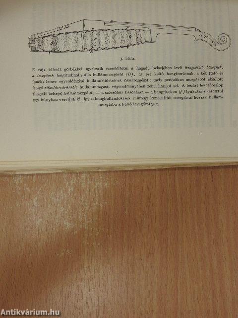 A hegedűkészités problémája