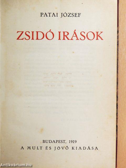 Zsidó irások