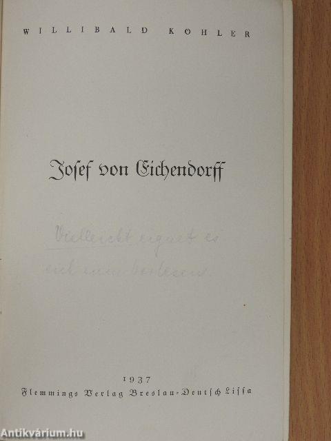 Josef von Eichendorff (gótbetűs)