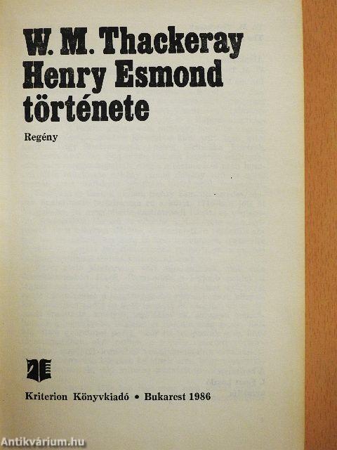 Henry Esmond története