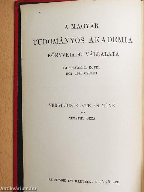 Vergilius élete és művei