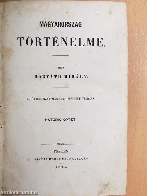 Magyarország történelme VI. (töredék)