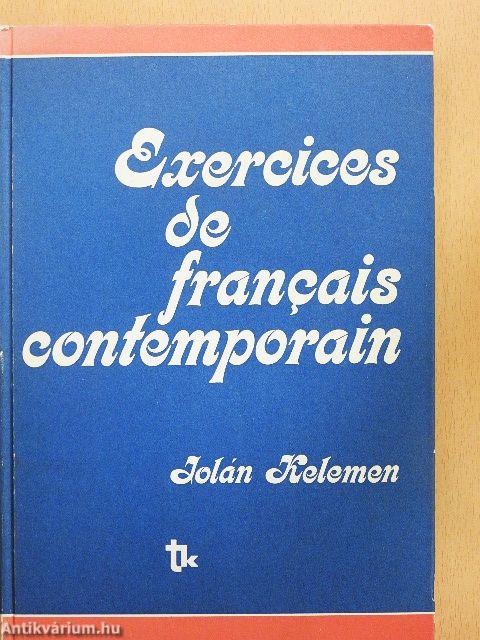 Exercices de francais contemporain