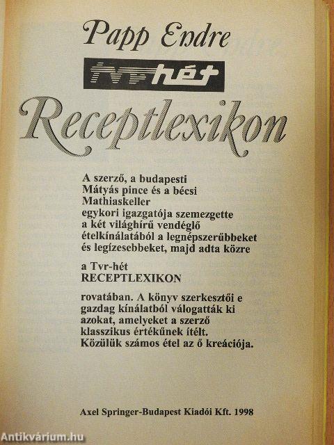 Tvr-hét Receptlexikon