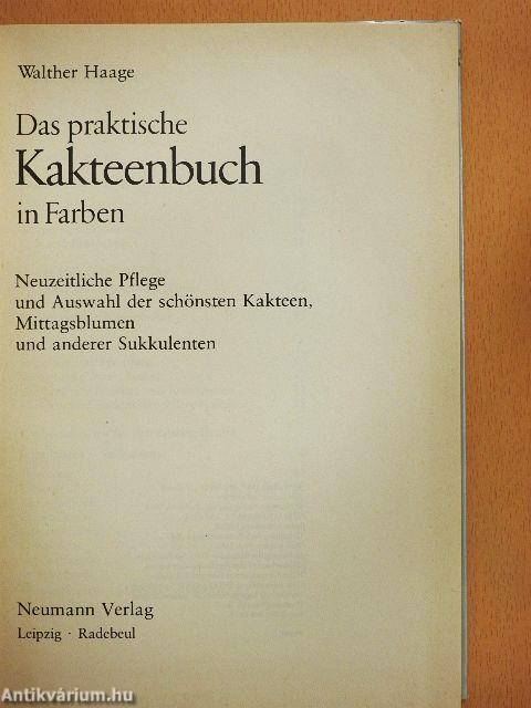 Das praktische Kakteenbuch in Farben