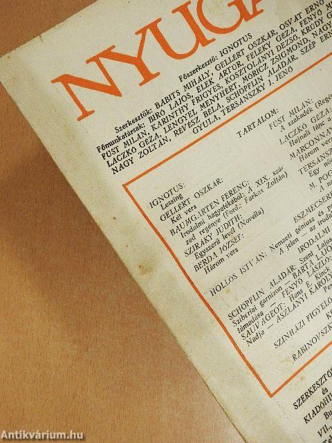 Nyugat 1929. február 1.