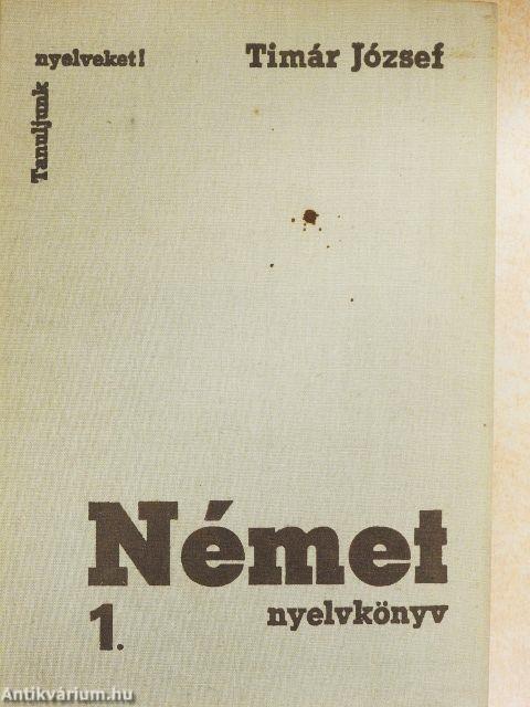 Német nyelvkönyv 1.