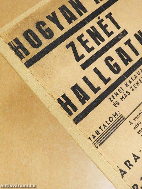 Hogyan kell zenét hallgatni?