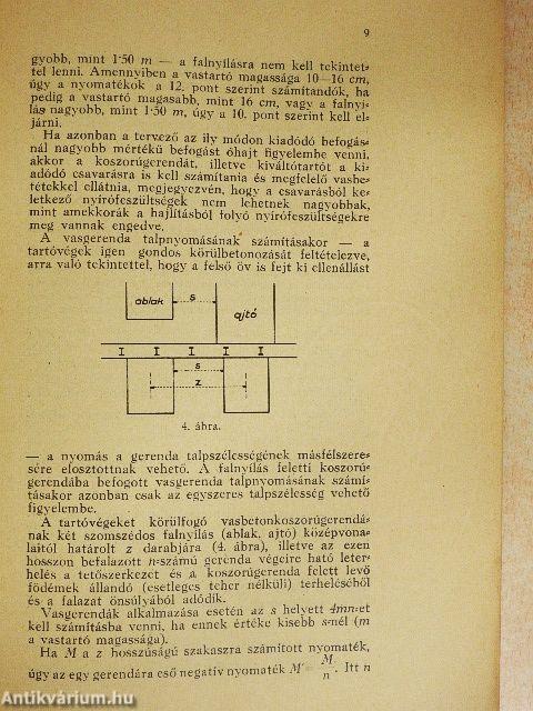 A Magyar Mérnök- és Építész-Egylet vasbetonszabályzata 1931.