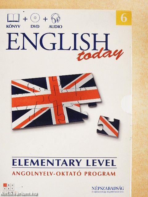 English today Elementary level 6. - DVD-vel