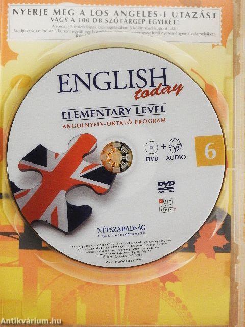 English today Elementary level 6. - DVD-vel