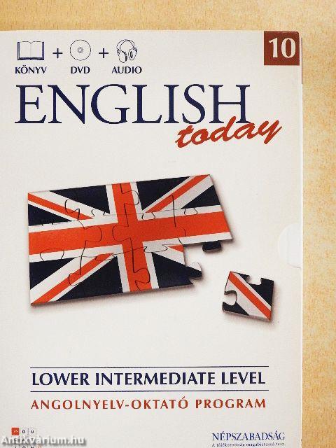 English today Lower Intermediate level 10. - DVD-vel