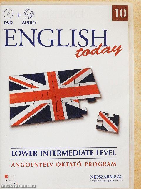 English today Lower Intermediate level 10. - DVD-vel