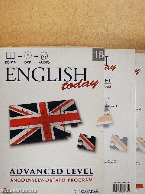 English today Advanced level 18-22. - 5 db DVD-vel