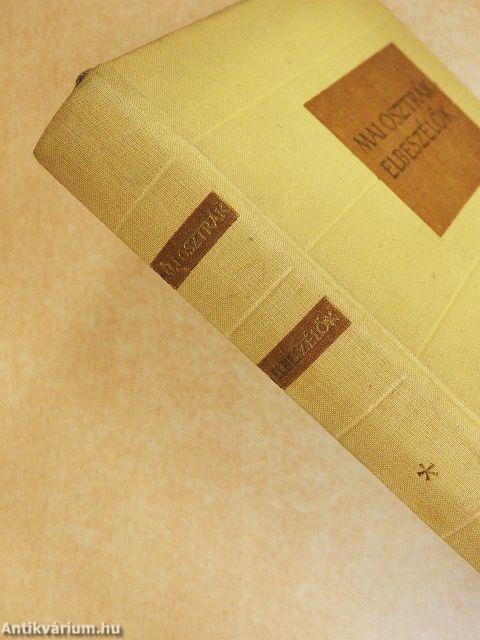 Mai osztrák elbeszélők