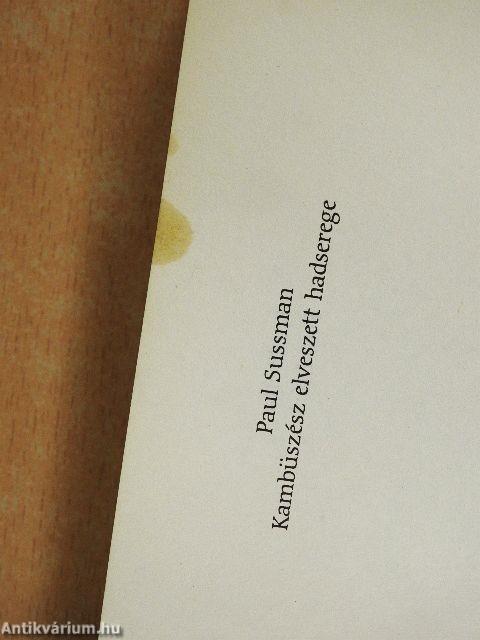 Kambüszész elveszett hadserege