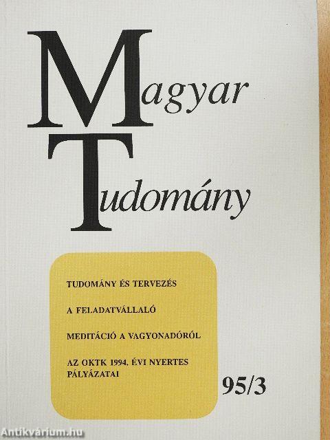 Magyar Tudomány 1995. március