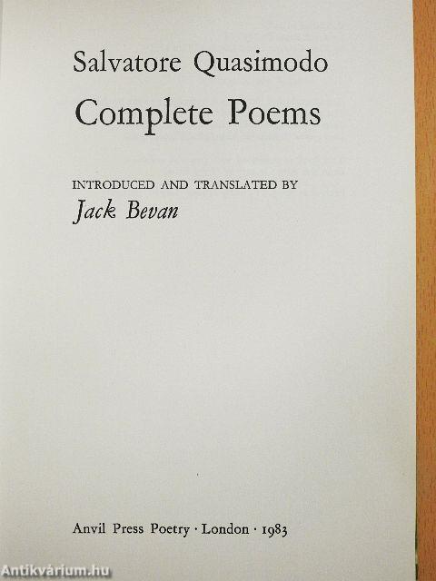 Complete Poems
