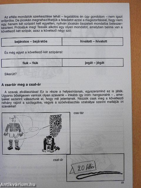 Anyanyelvünk játékai