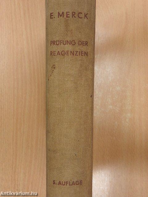 Prüfung der Chemischen Reagenzien auf Reinheit