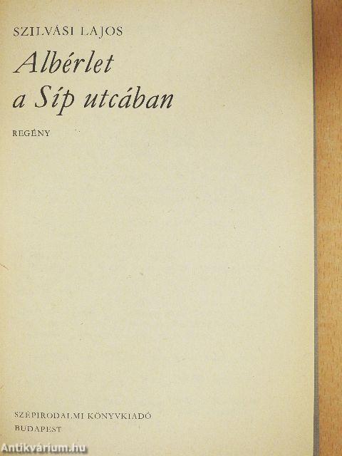 Albérlet a Síp utcában