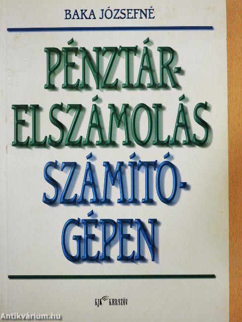 Pénztárelszámolás számítógépen