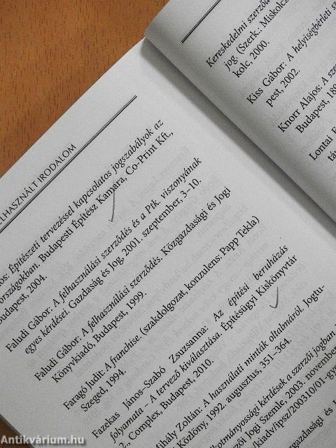 Szellemi tulajdon - építészeti alkotás