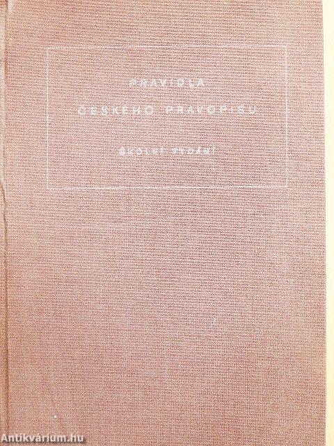 Pravidla Ceského Pravopisu