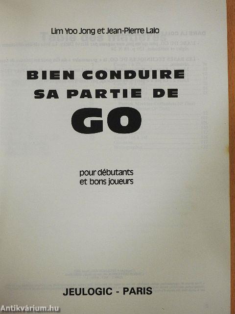 Bien conduire sa partie de GO