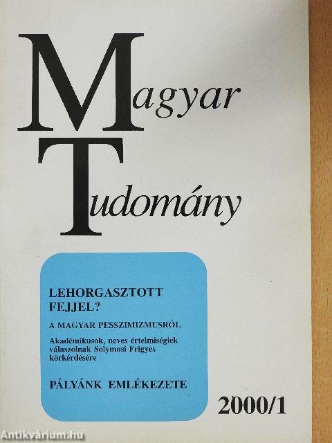 Magyar Tudomány 2000. január