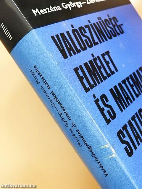 Valószínűségelmélet és matematikai statisztika