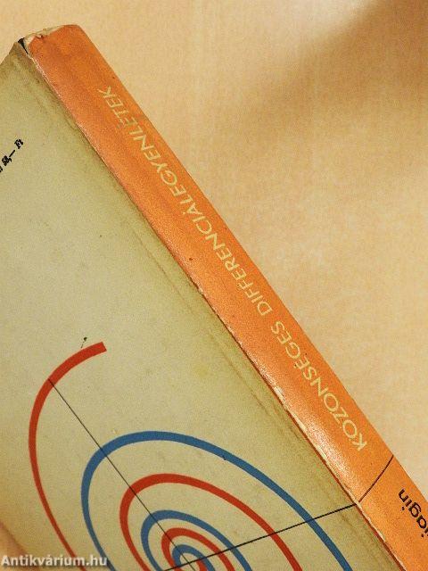 Közönséges differenciálegyenletek